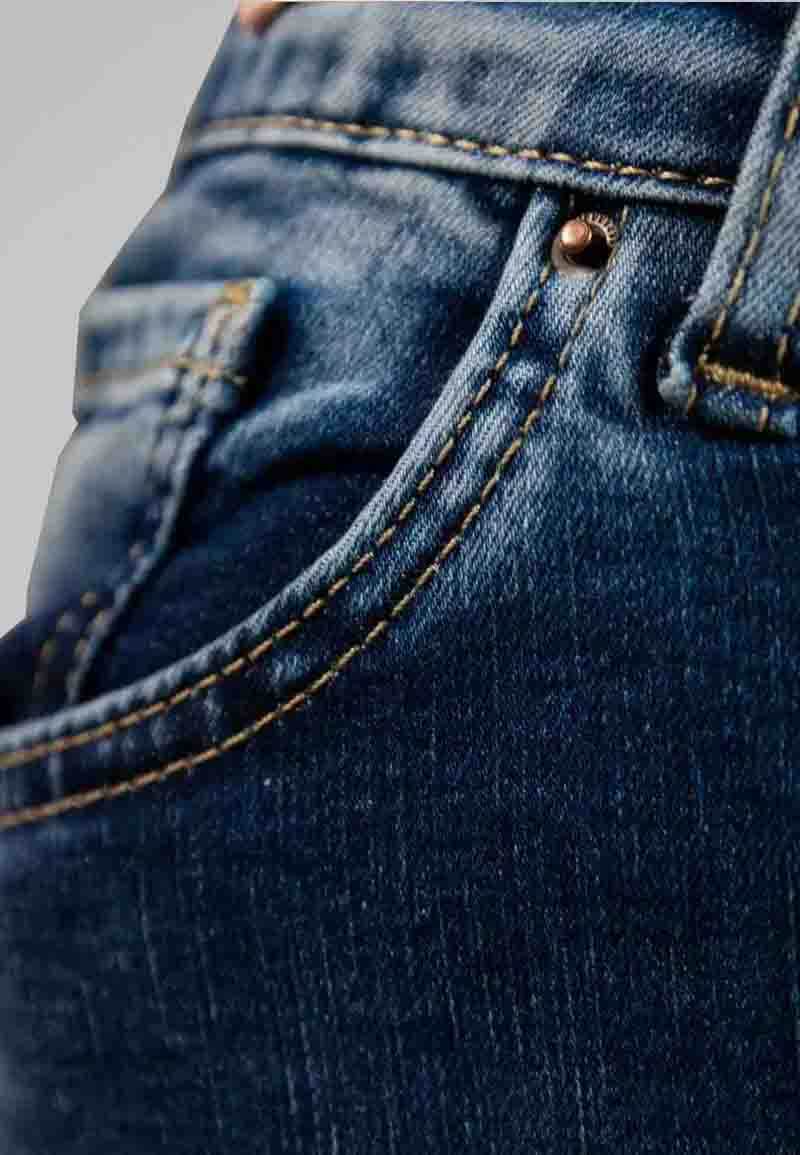Women's jeans with modern design