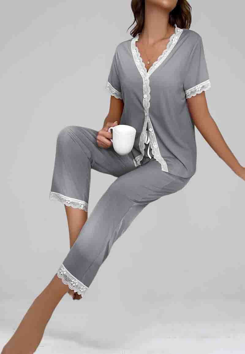 Women's soft cotton pajamas