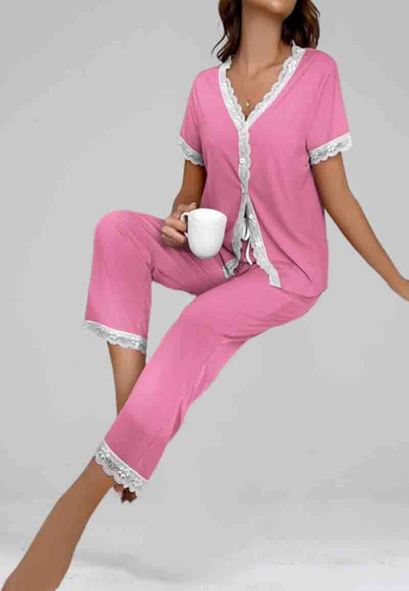 Women's soft cotton pajamas