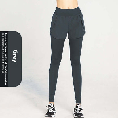 Sports Tight Women's High Waist Stretch Hip Lift Pocket Yoga Pants