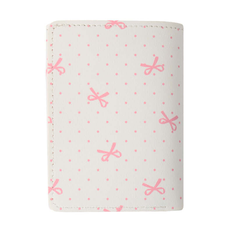 Butterfly-patterned Short Style Three-fold Wallet Multifunction